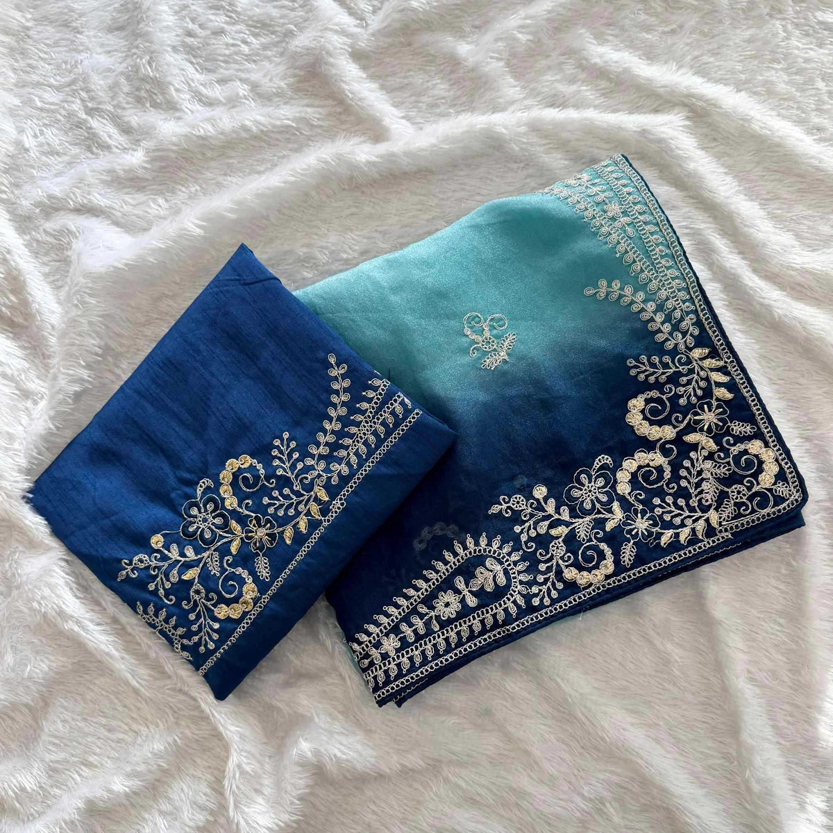 Soft Silk Saree in Light Green