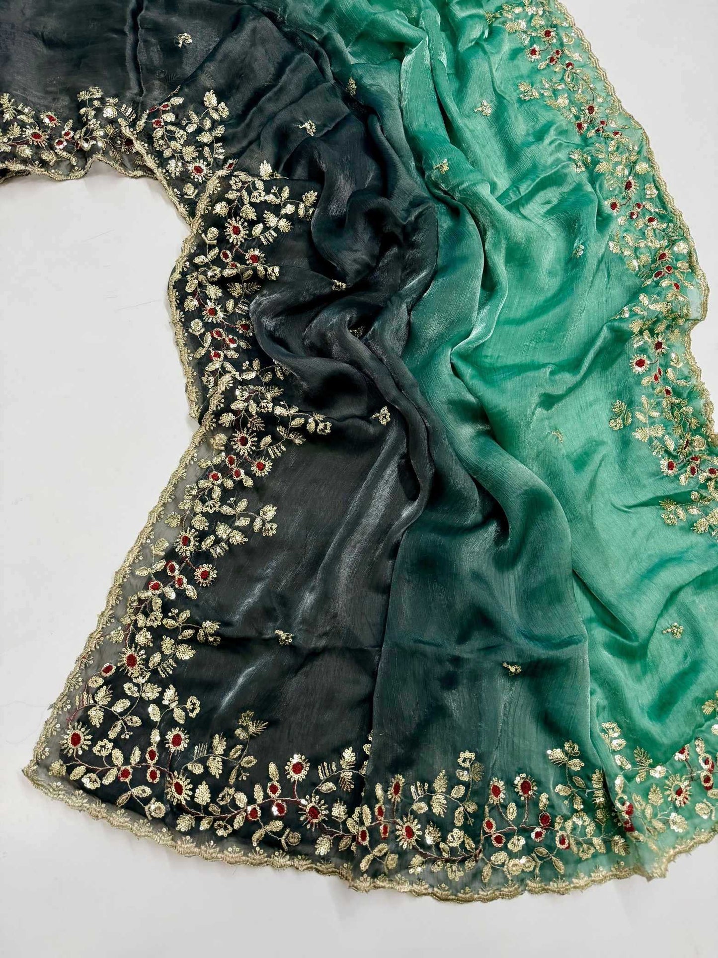 Space Silk Designer Saree