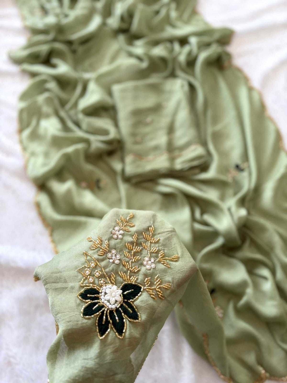 Crunchi Designer Saree