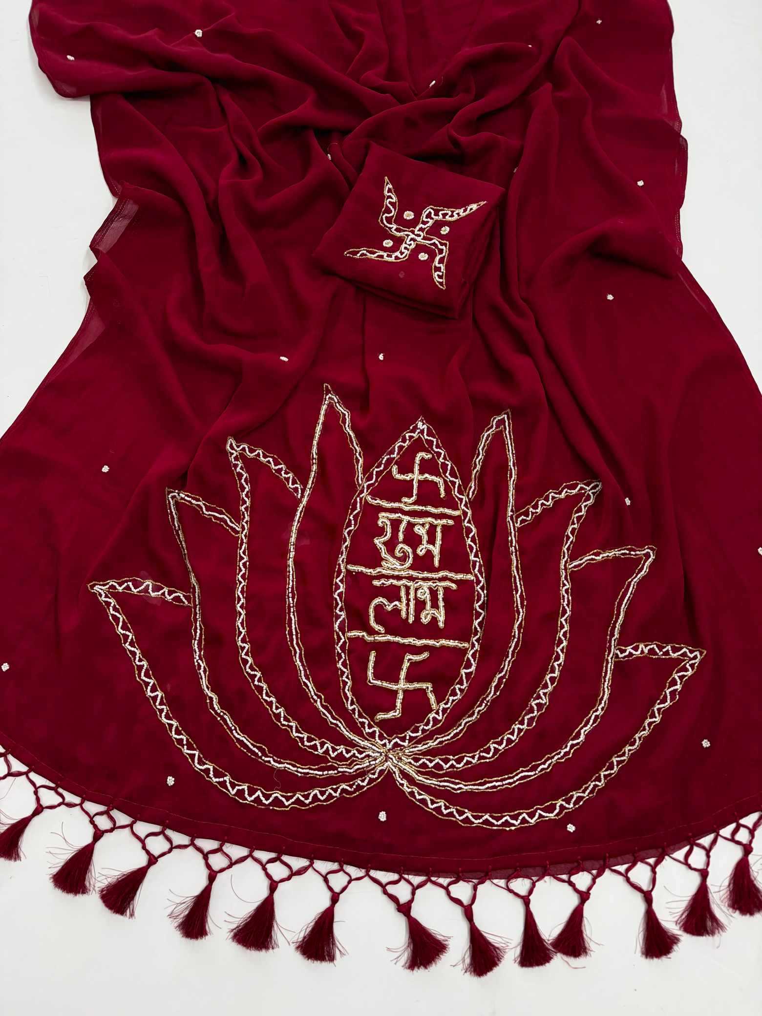 Crush Silk Handloom Saree