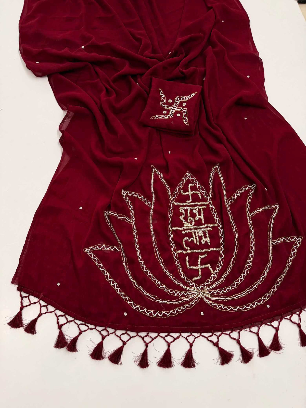 Crush Silk Handloom Saree