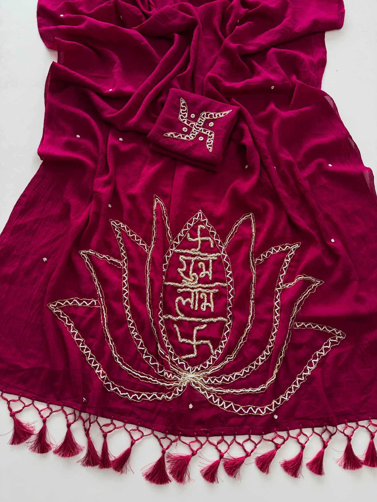 Crush Silk Handloom Saree