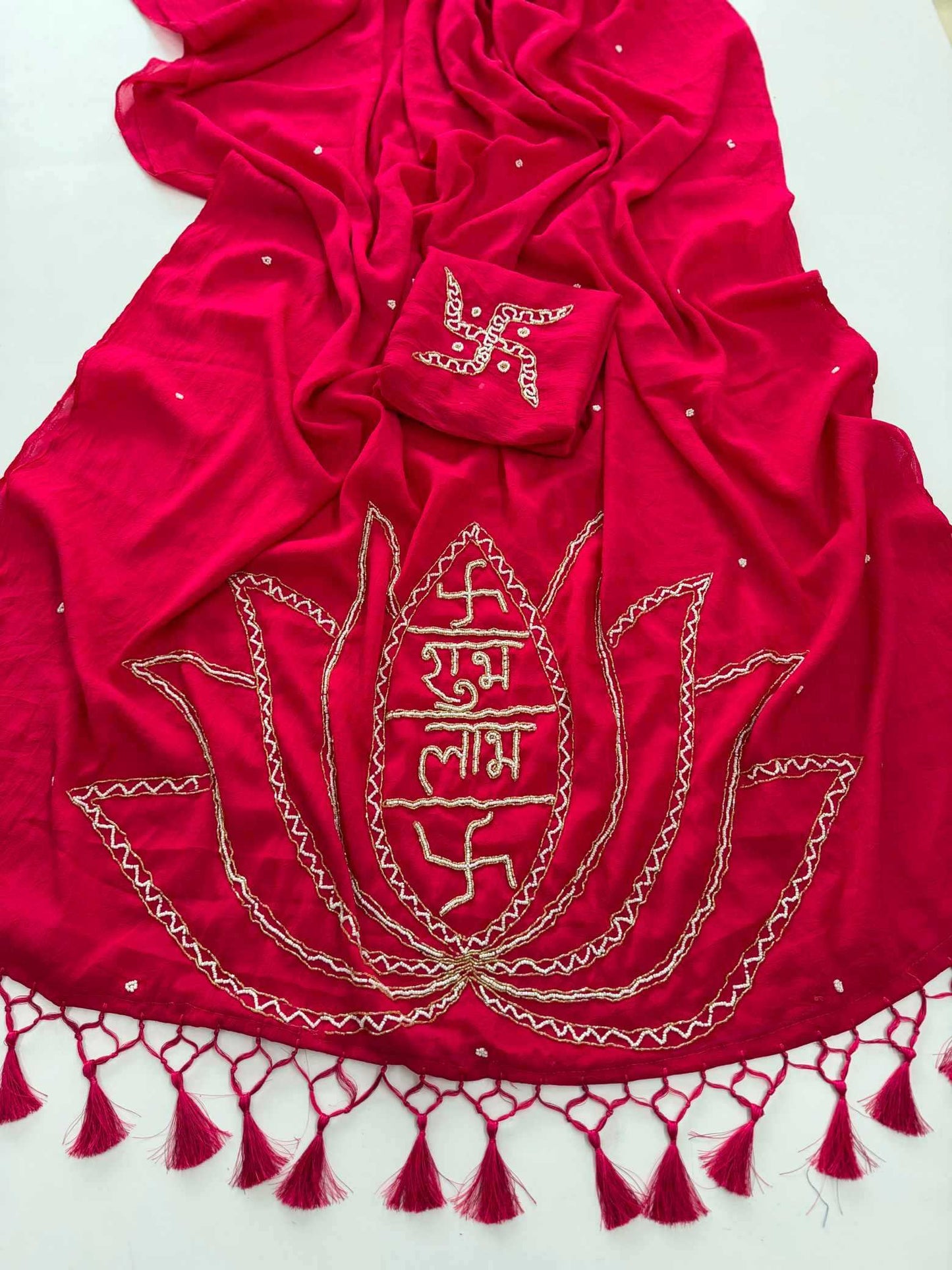 Crush Silk Handloom Saree