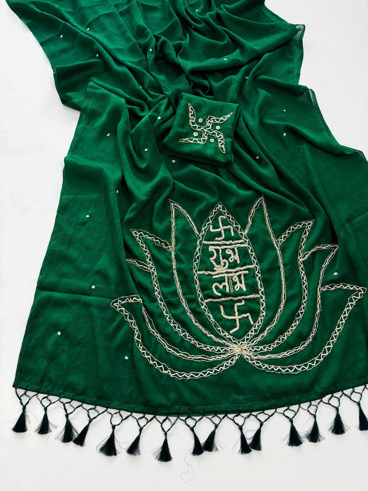 Crush Silk Handloom Saree