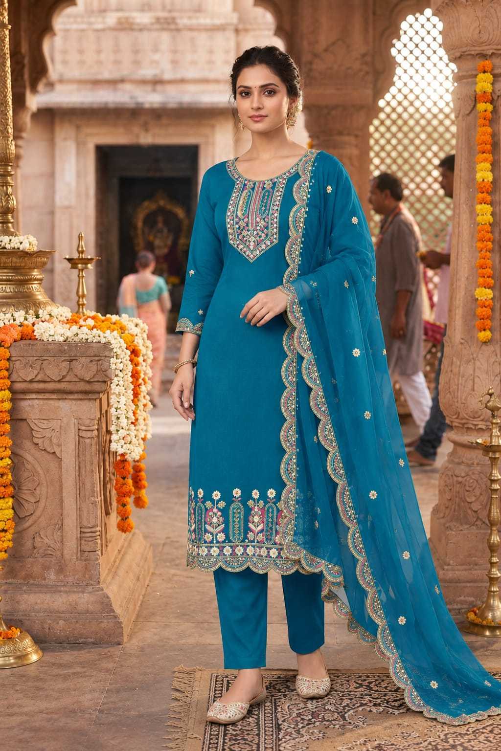 Cotton Designer Kurti in Black