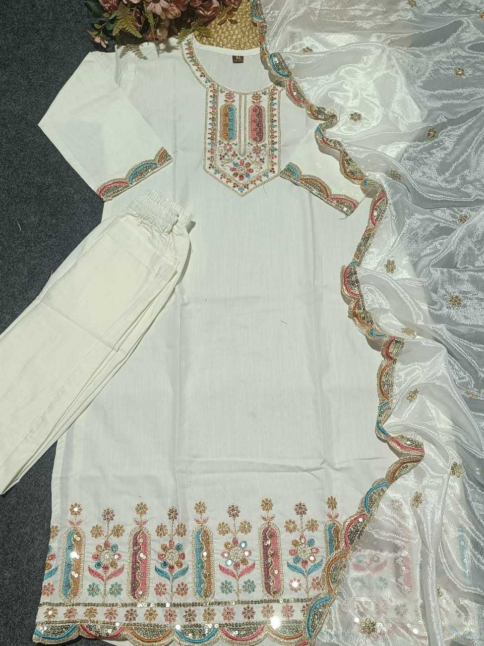 Cotton Designer Kurti in Black