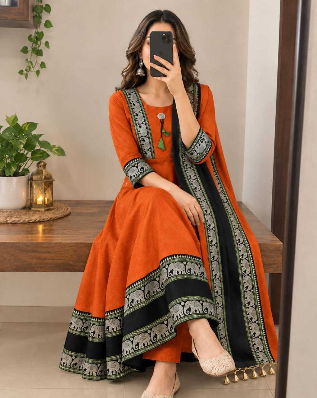 Cotton Festive Kurti