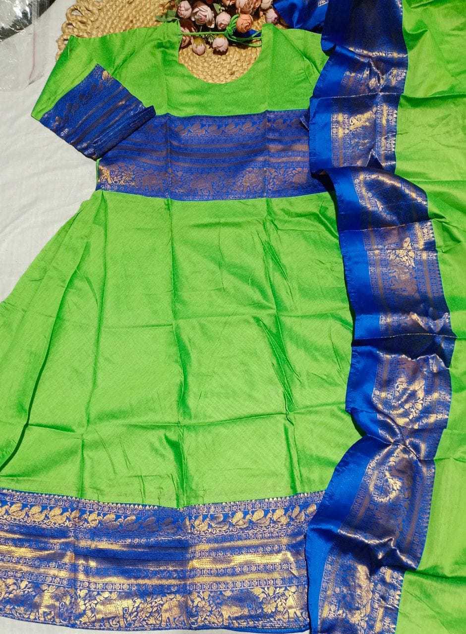 Cotton Festive Kurti in Purple