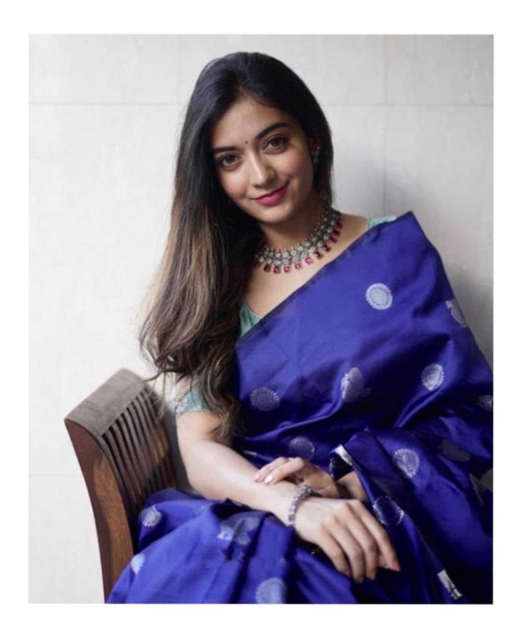 Silk Designer Saree in Wine