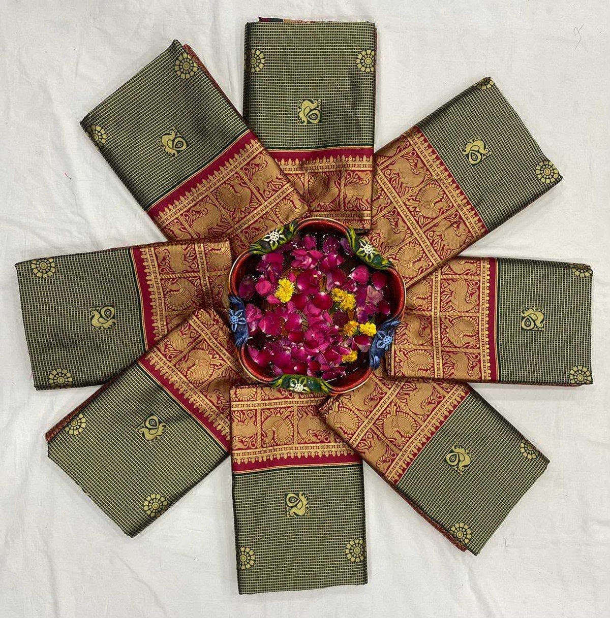 Lichi Silk Soft Saree 030