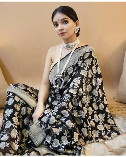 Lichi Silk Soft Saree 049