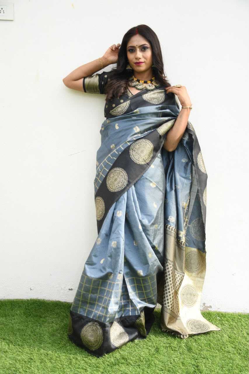 Lichi Silk Soft Saree 080