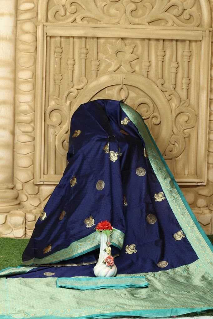 Lichi Silk Jacquard Saree