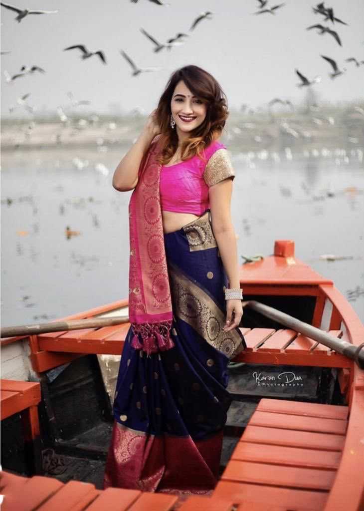 Lichi Silk Soft Saree