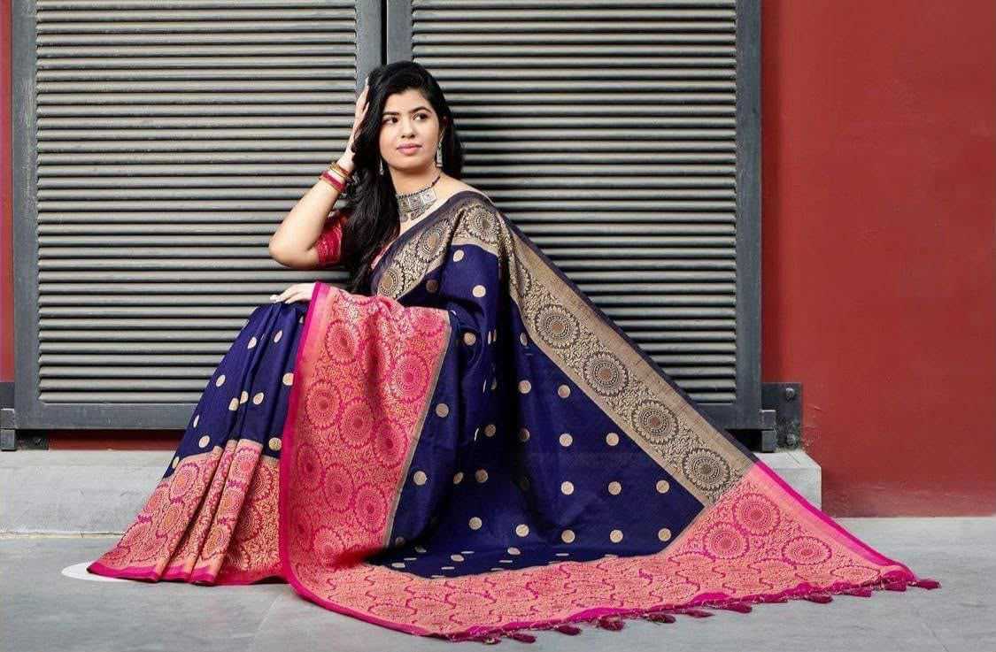 Lichi Silk Soft Saree