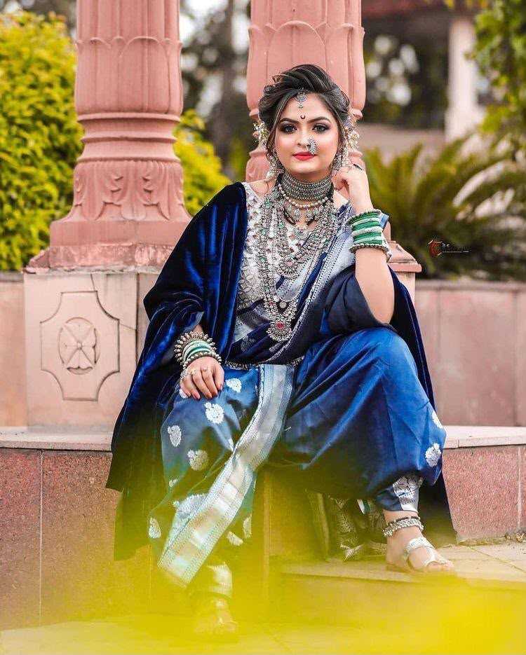 Lichi Silk Designer Saree 095