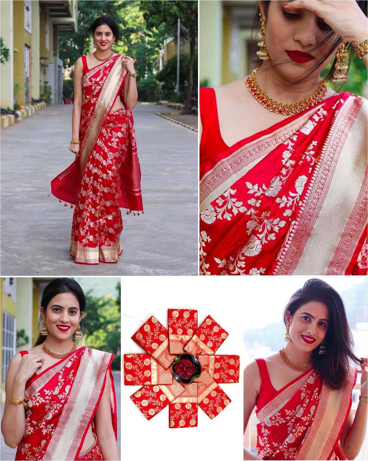 Lichi Silk Party Wear Saree