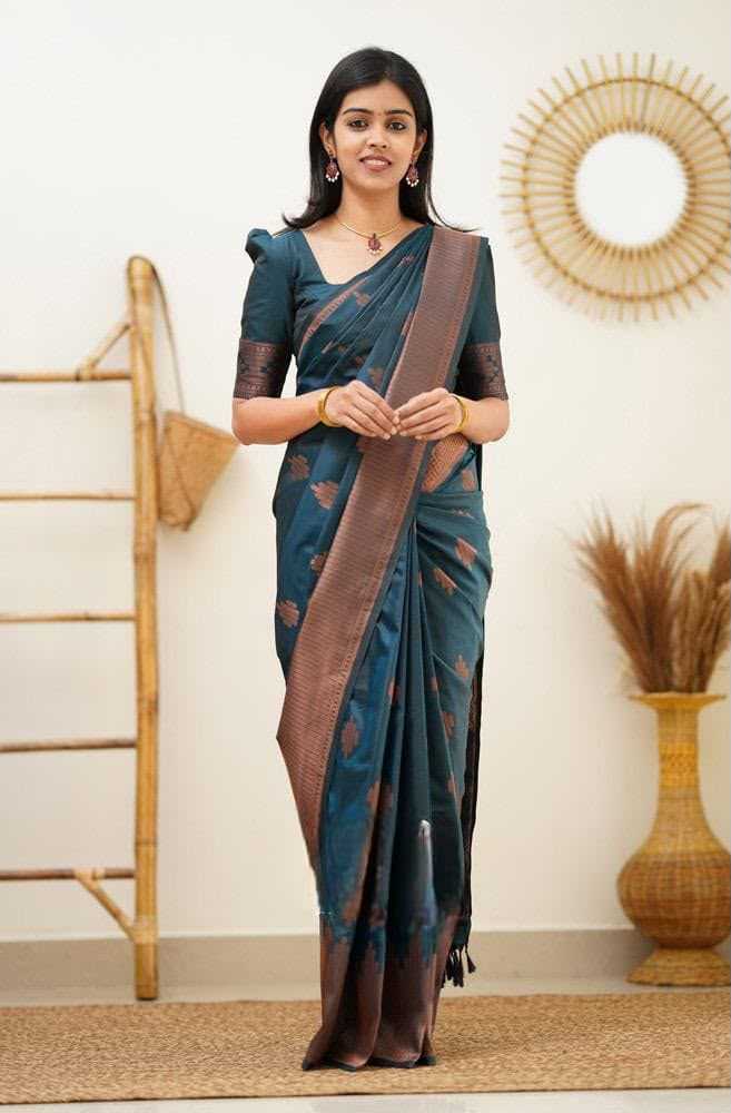 Lichi Silk Designer Saree