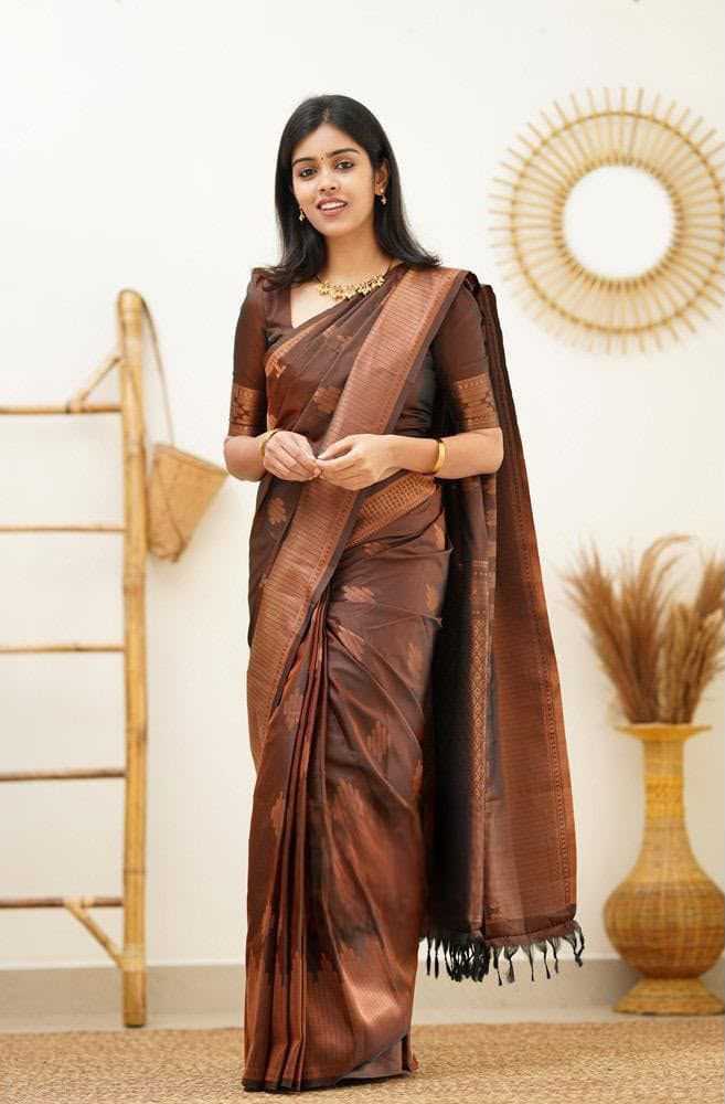 Lichi Silk Designer Saree