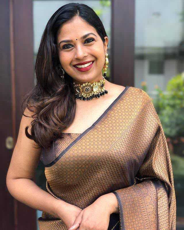 Lichi Silk Party Wear Saree