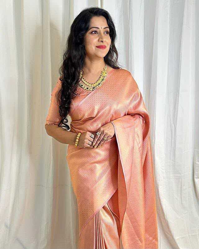 Lichi Silk Party Wear Saree