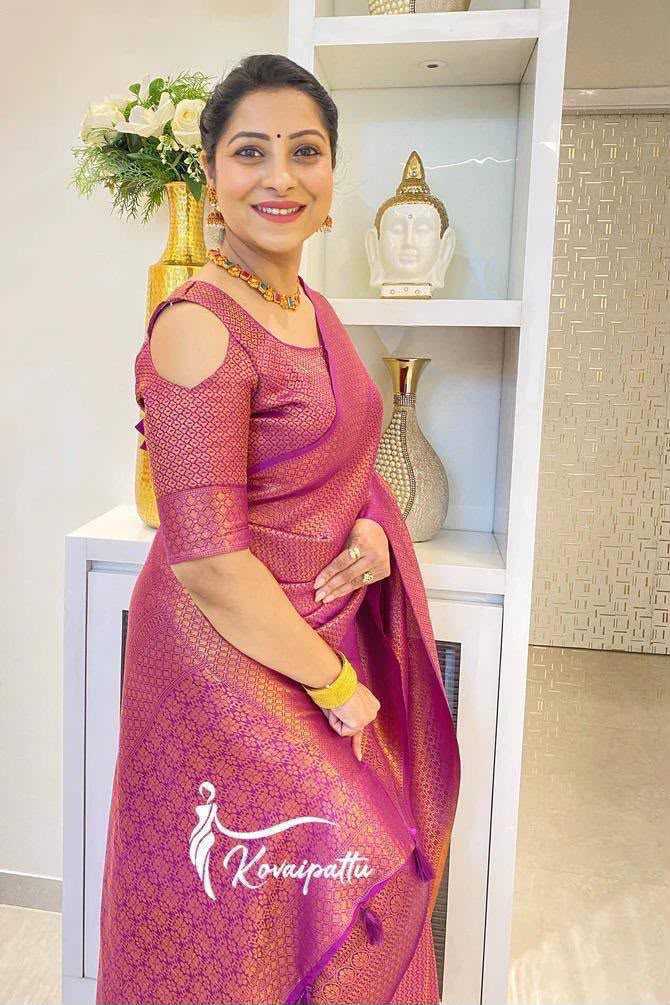 Lichi Silk Party Wear Saree