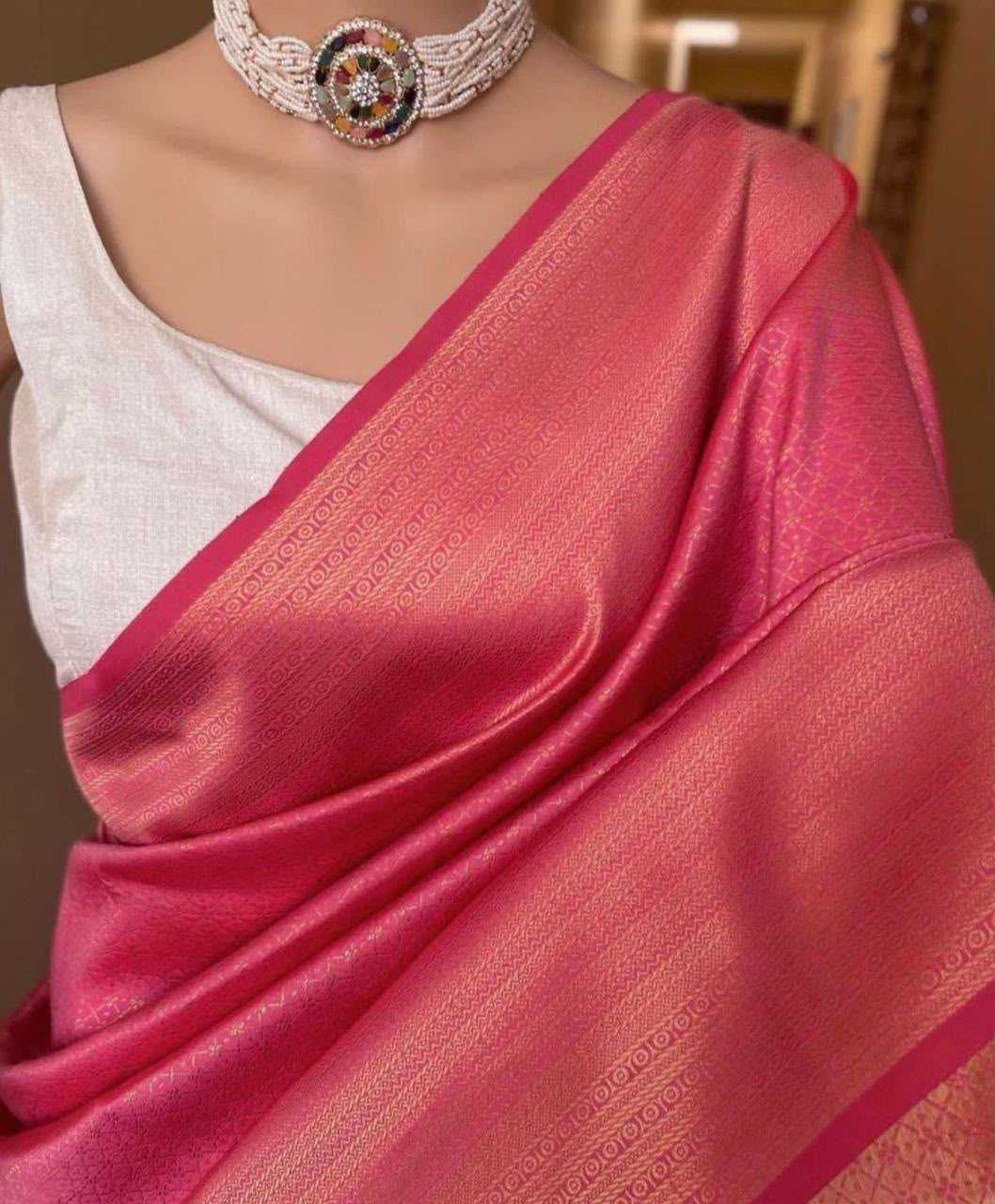 Lichi Silk Party Wear Saree