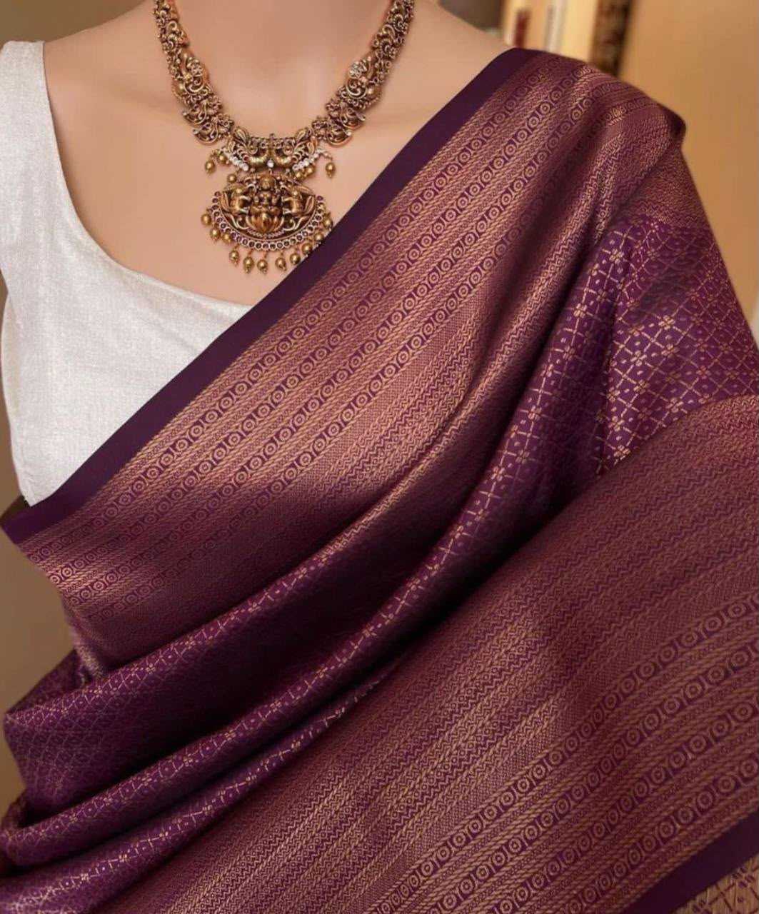 Lichi Silk Party Wear Saree