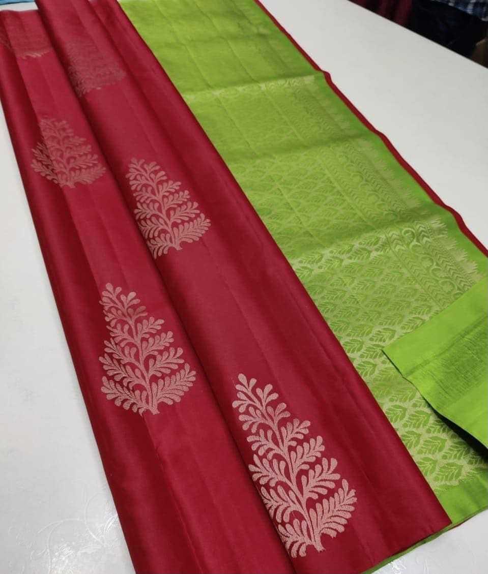 Lichi Silk Soft Saree in Mustard