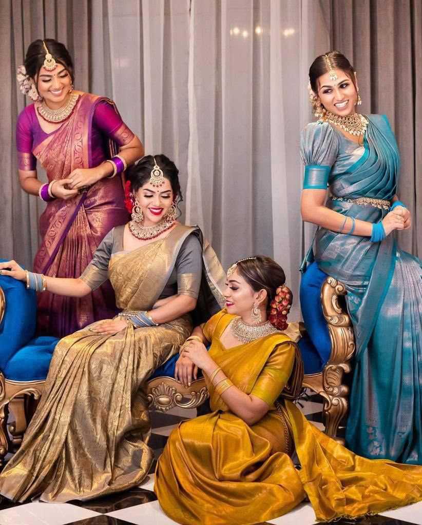 Lichi Silk Jacquard Saree