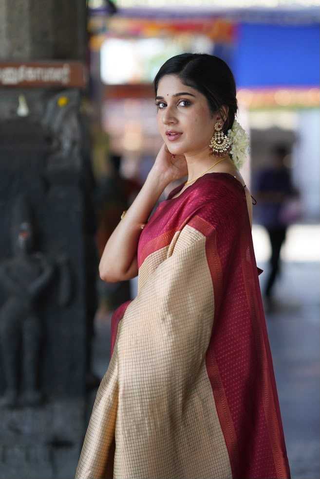 Lichi Silk Designer Saree
