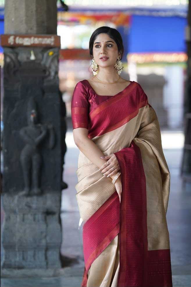 Lichi Silk Designer Saree