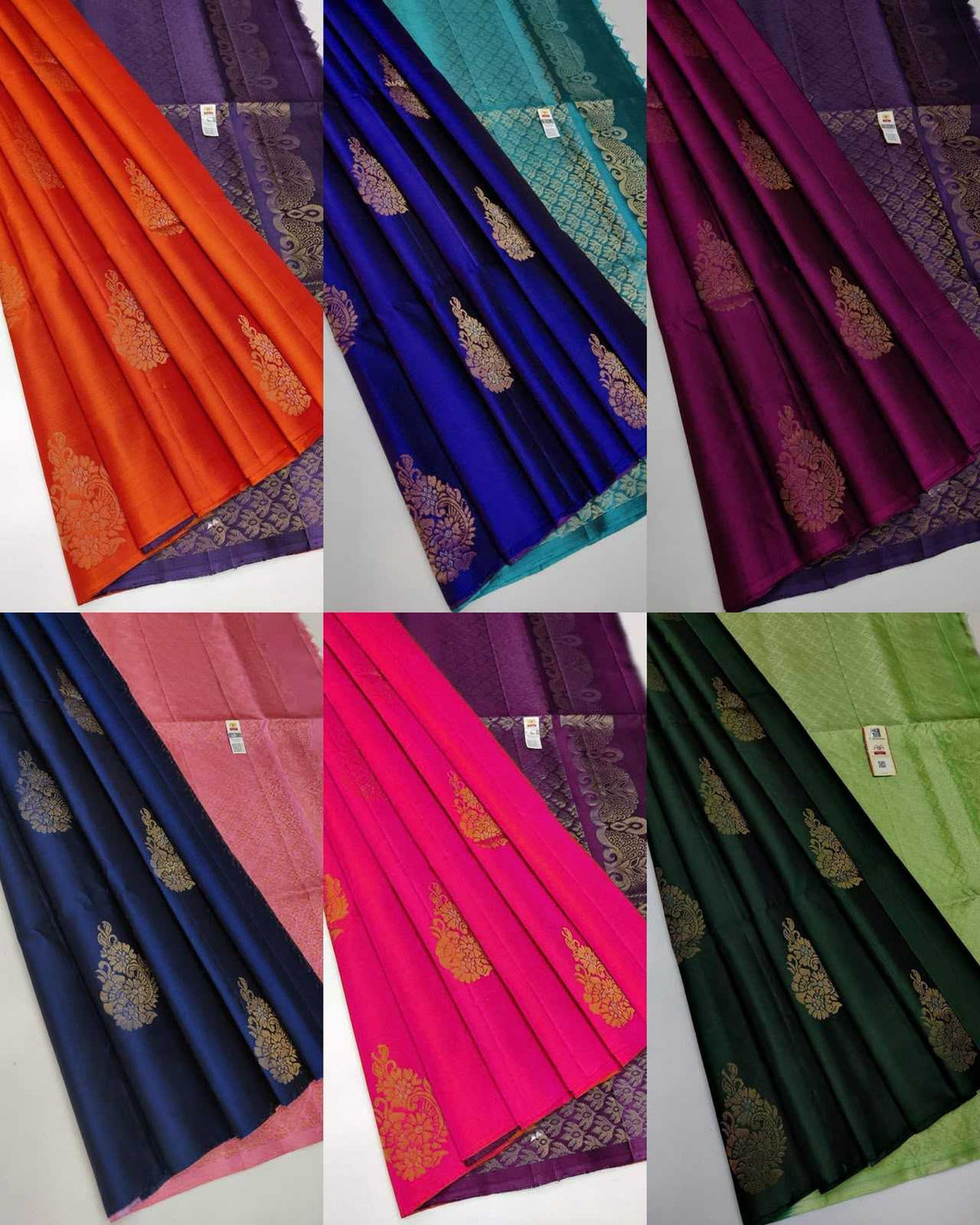 Lichi Silk Soft Saree in Dark Blue