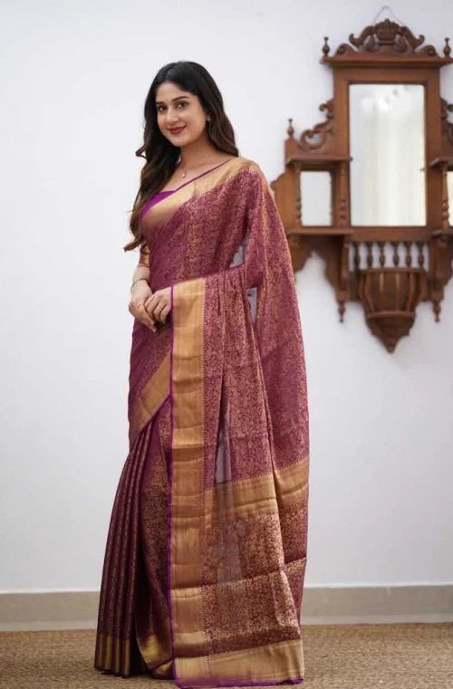 Lichi Silk Soft Saree 168