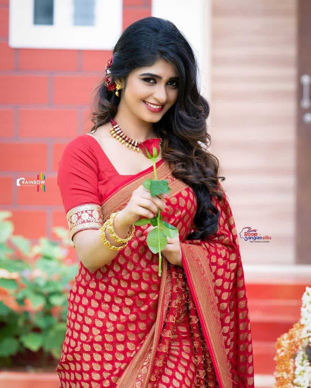 Lichi Silk Designer Saree 174