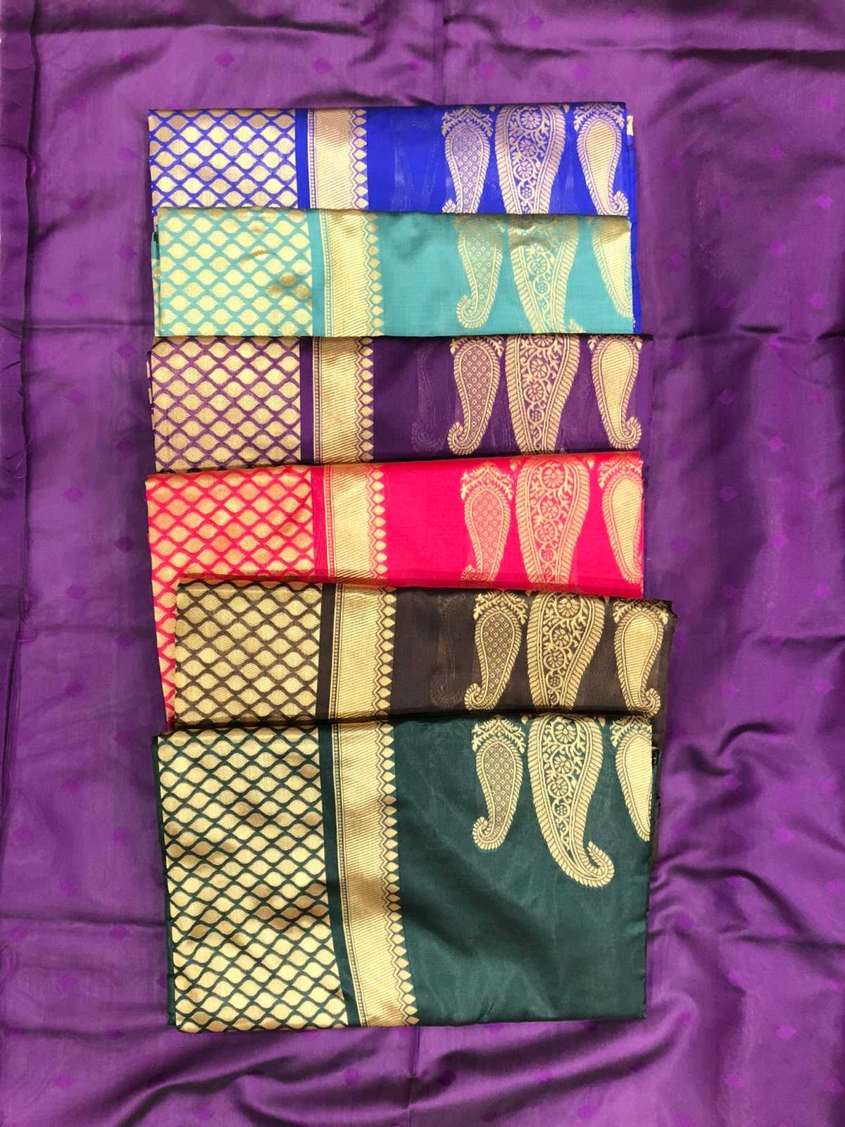 Lichi Silk Soft Saree in Blue