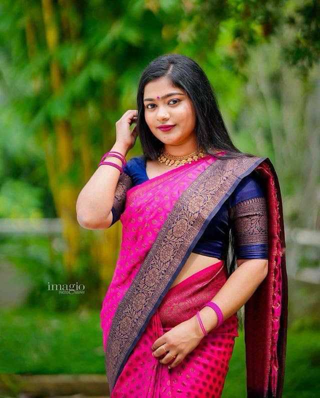 Lichi Silk Party Wear Saree