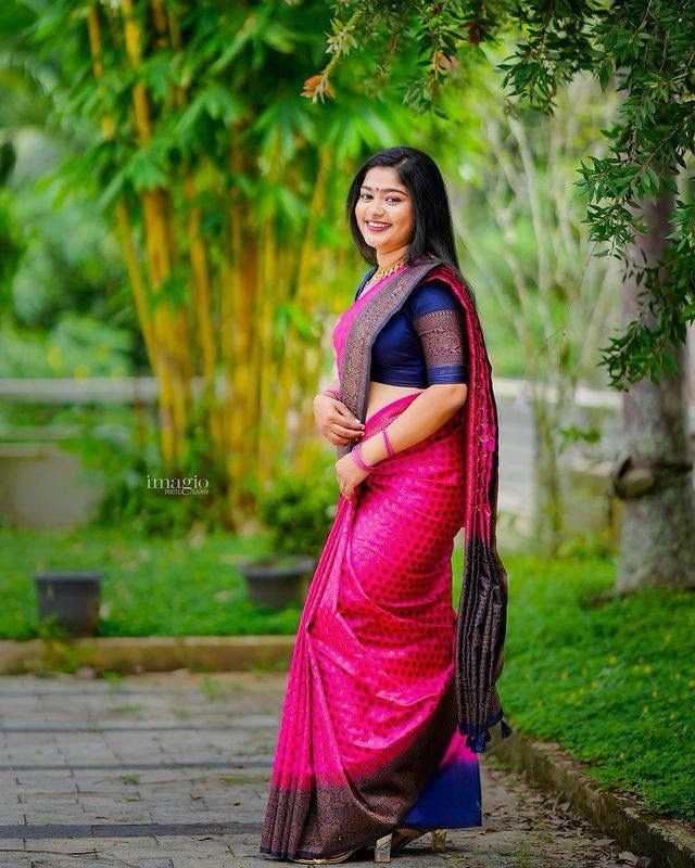 Lichi Silk Party Wear Saree