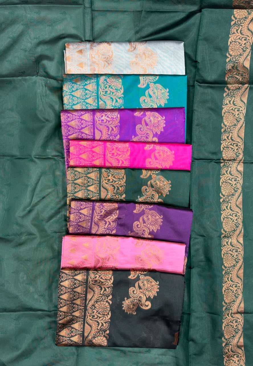 Lichi Silk Designer Saree in Black