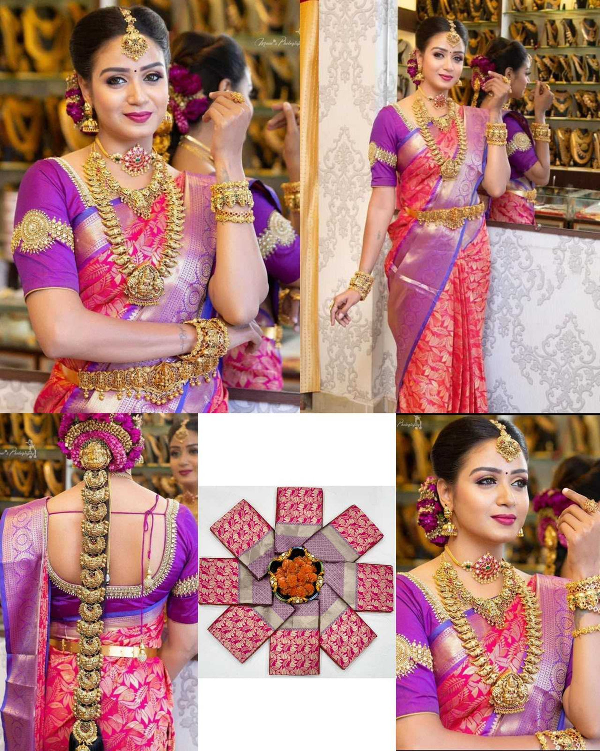 Lichi Silk Embroidered Saree