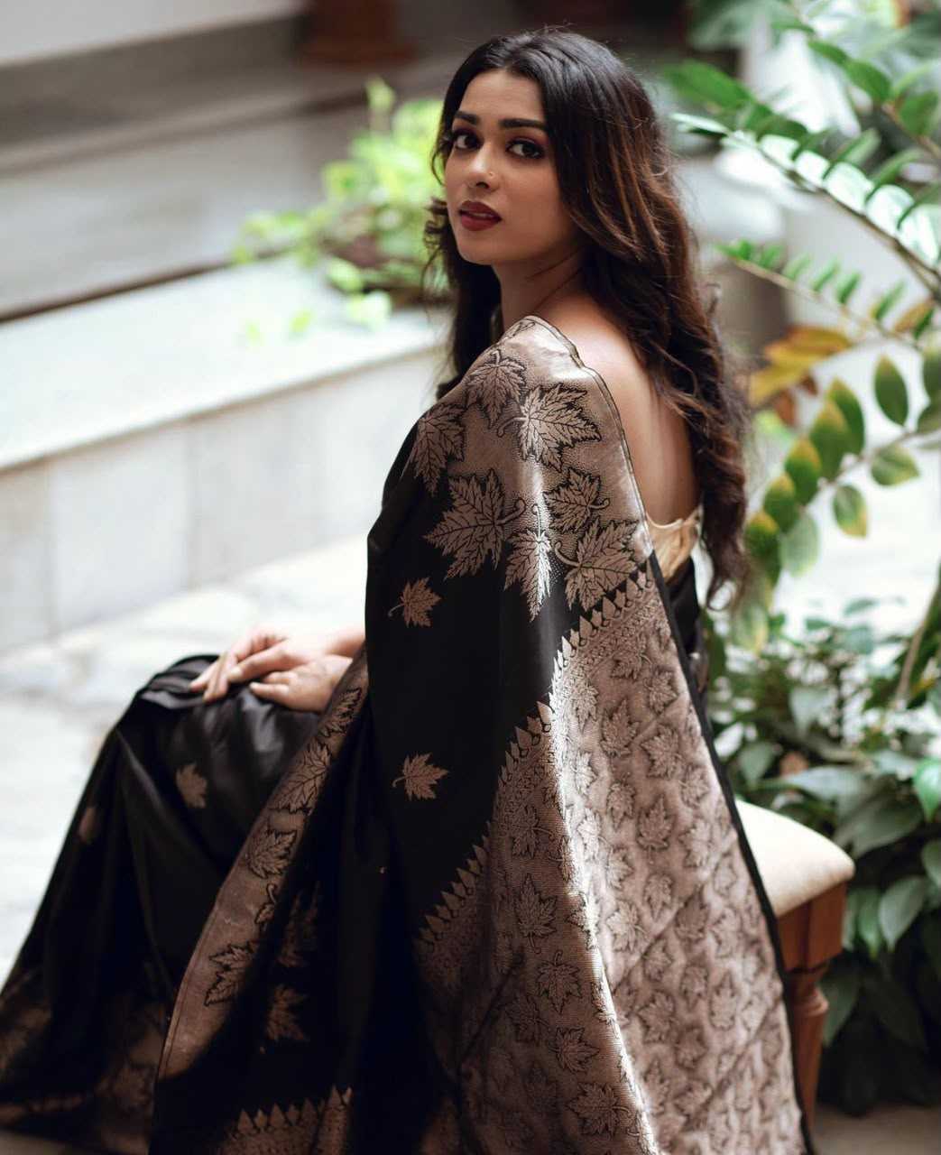 Lichi Silk Designer Saree 199