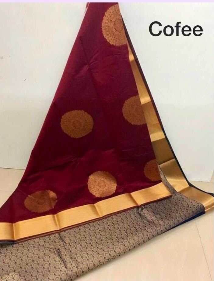 Lichi Silk Soft Saree in Yellow