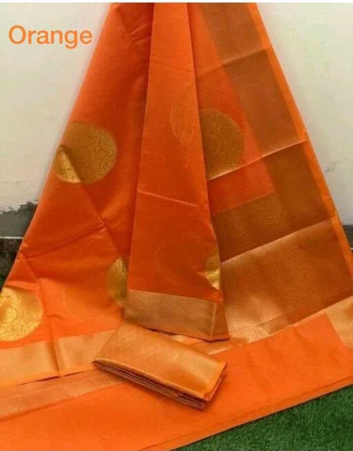 Lichi Silk Soft Saree in Yellow