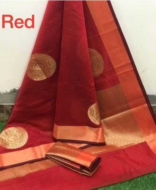 Lichi Silk Soft Saree in Yellow