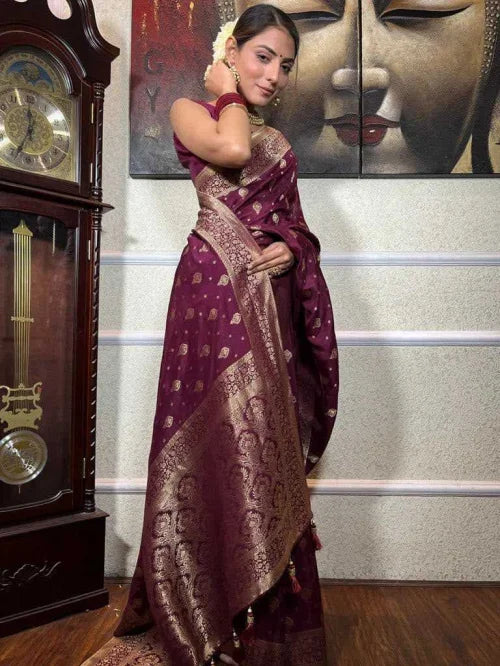 Lichi Silk Soft Saree 210