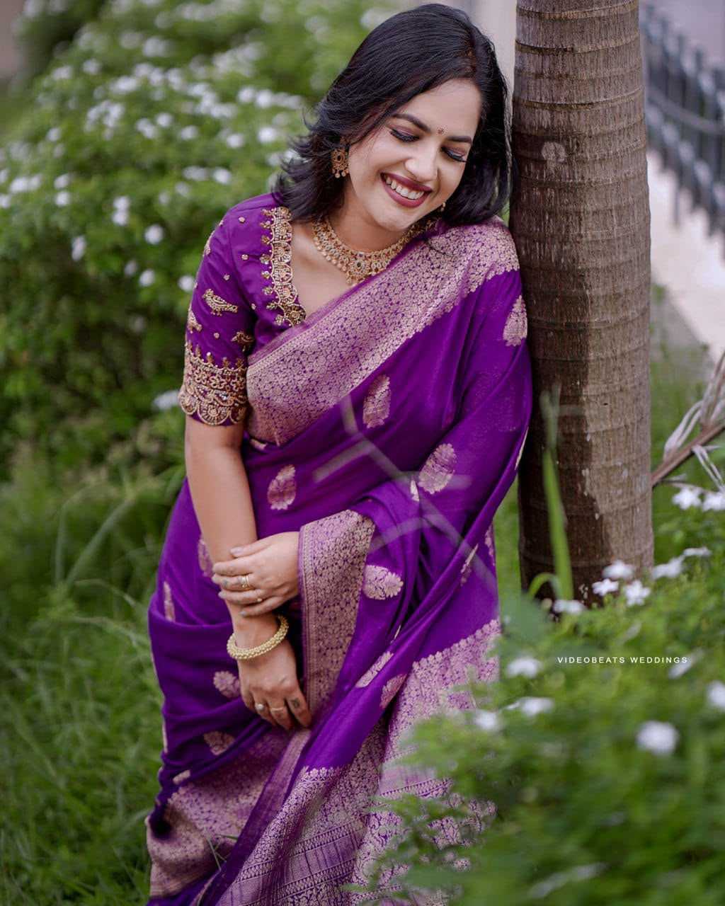 Lichi Silk Jacquard Saree