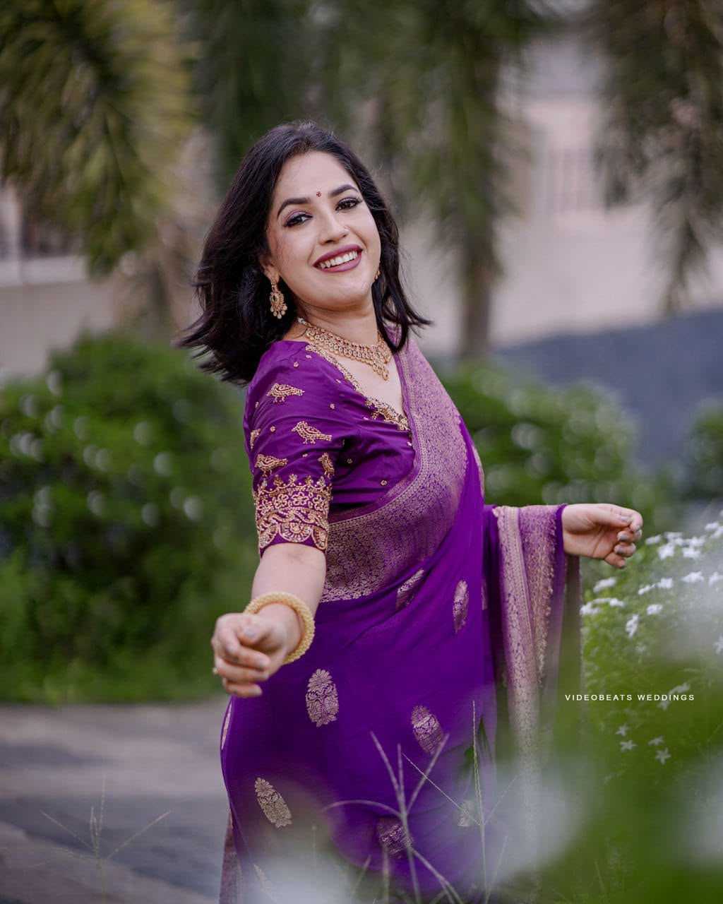 Lichi Silk Jacquard Saree