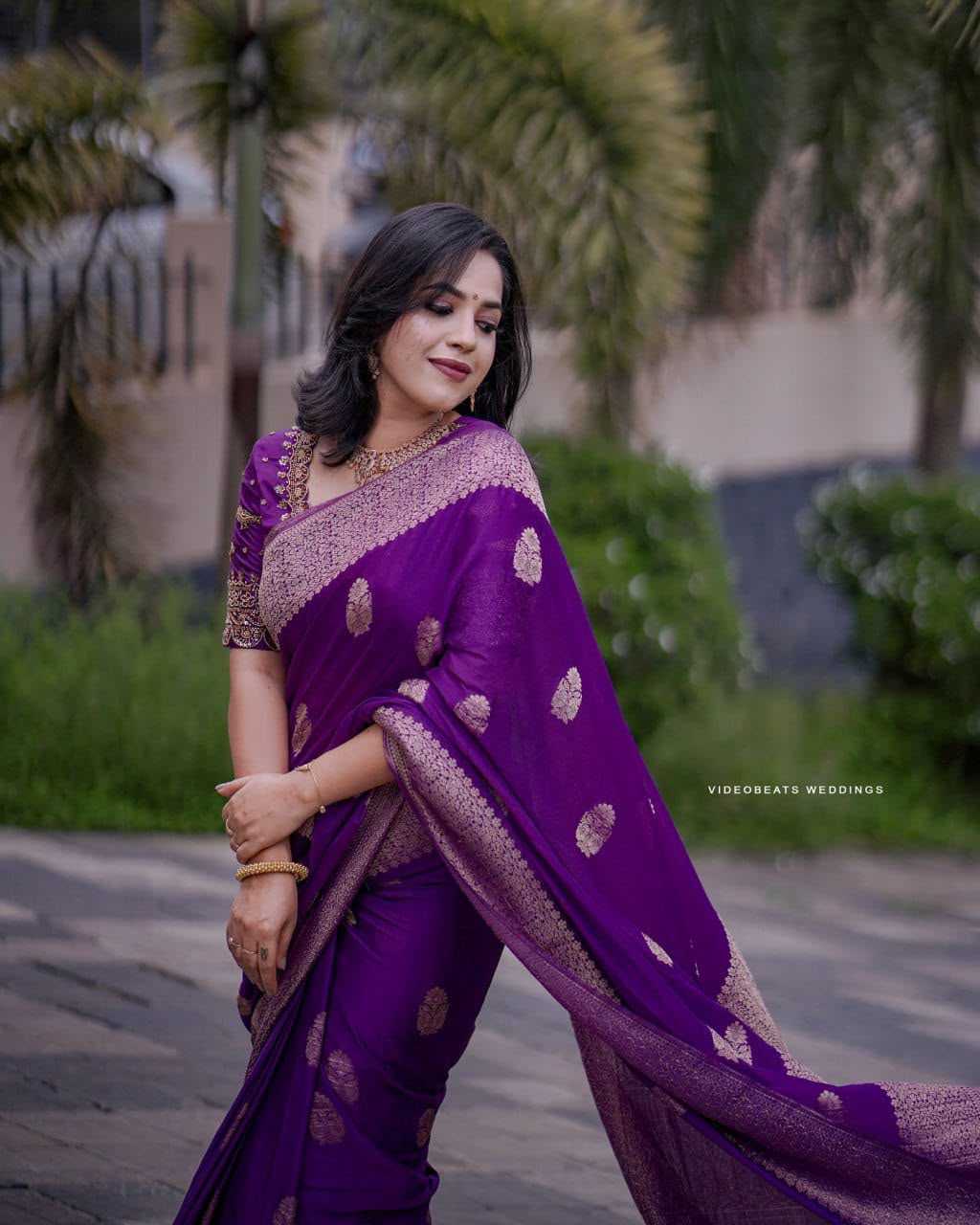 Lichi Silk Jacquard Saree