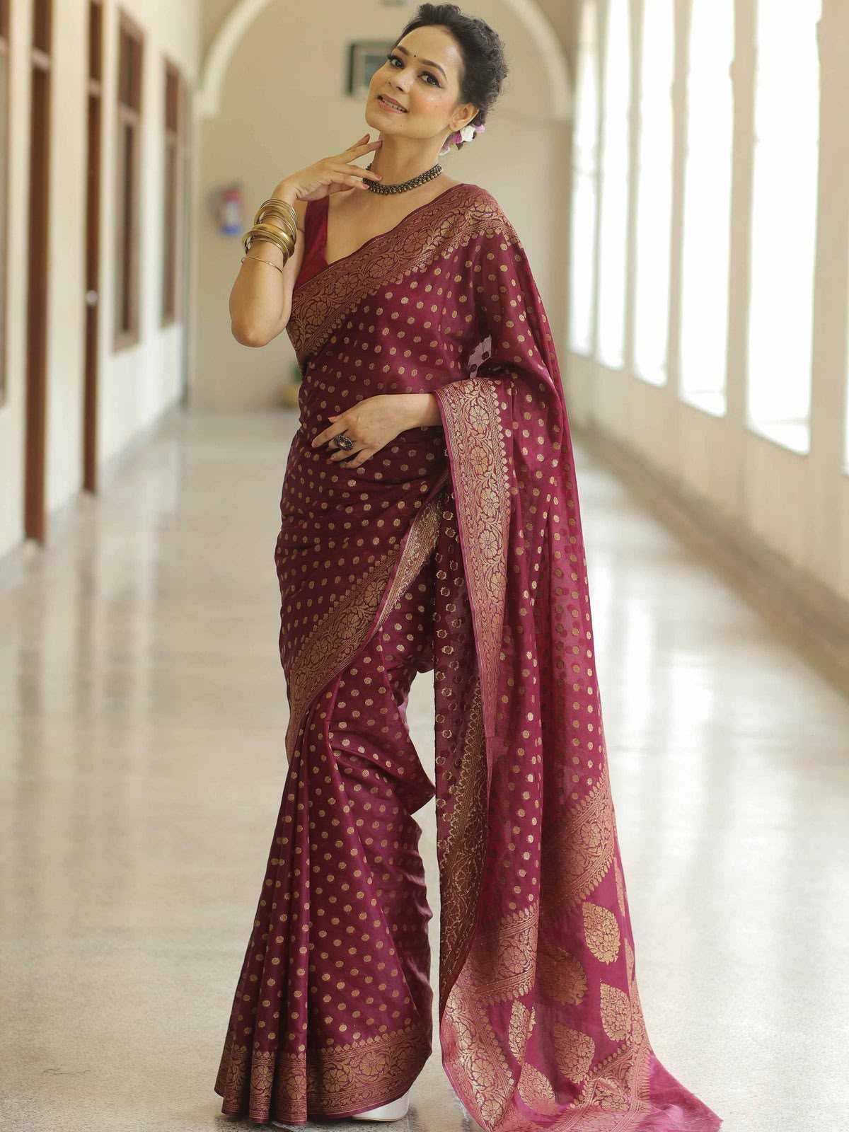 Soft Silk Party Wear Saree