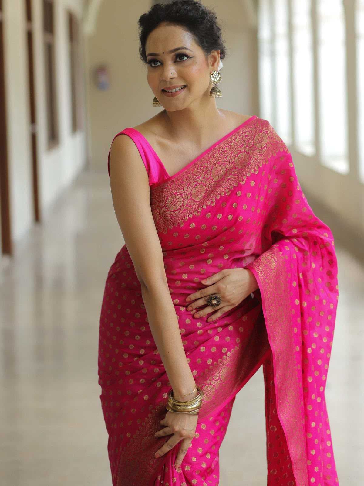 Soft Silk Party Wear Saree
